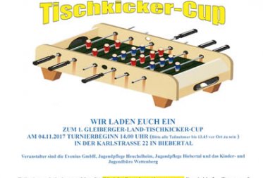1.Gleiberger-Land Tischkicker-Cup