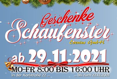 Geschenkeschaufenster 2021