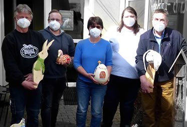 Ostergeschenke aus dem Werkstatt-Schaufenster