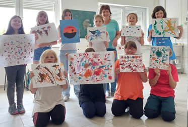 Ferienspiele 2023 : Kreativaktion & Pizza backen