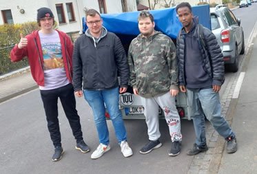 Außeneinsatz wir kommen!